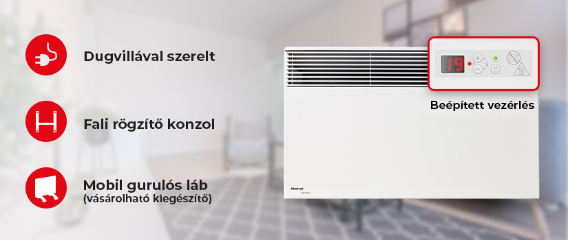 Noirot Spot-D elektromos fűtőpanel 